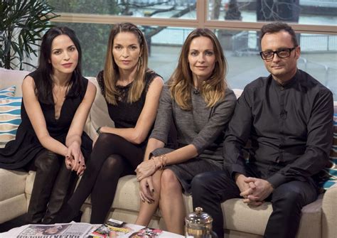 Andrea Corr Sharon Corr And Caroline Corr Appeared On This Morning Tv Show In London