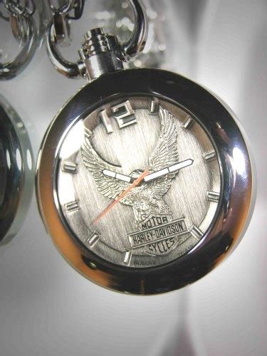 Harley Davidson Pocket Watches By Bulova