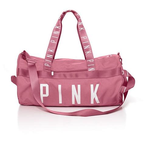 Pink Gym Duffle Pink Duffle Bag Victoria Secret Pink Bags Pink Gym