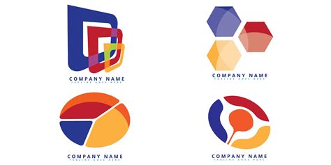 Abstract Colorful Logo Template In Modern Style By Okanmawon Codester