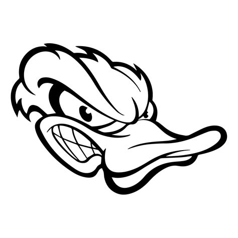 Angry Duck Vis Alle Stickers FolieGejl Dk