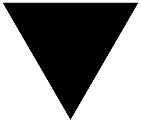 Schwarzes Dreieck Symbol 22 Koleksi Gambar