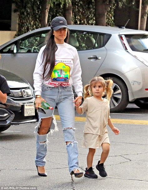 Kourtney Kardashian Takes Mason And Daughter Penelope To Music Class Kourtney Kardashian Style