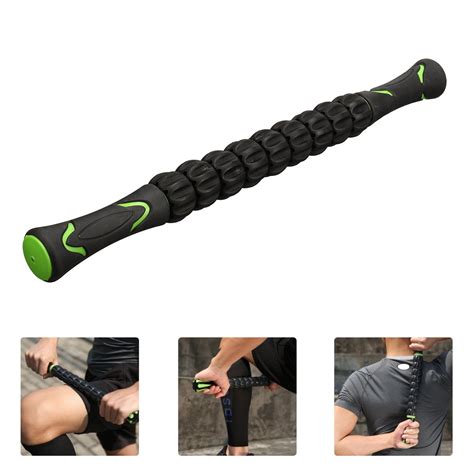 18 Muscle Roller Stick Body Massage Sticks Sports Fitness Muscle Trigger Point Relief Yoga