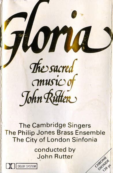 The Cambridge Singers Philip Jones Brass Ensemble The City Of