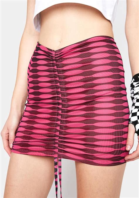 Edikted Mesh Print Ruched Mini Skirt Multi In 2022 Mini Skirts Fashion Streetwear Fashion