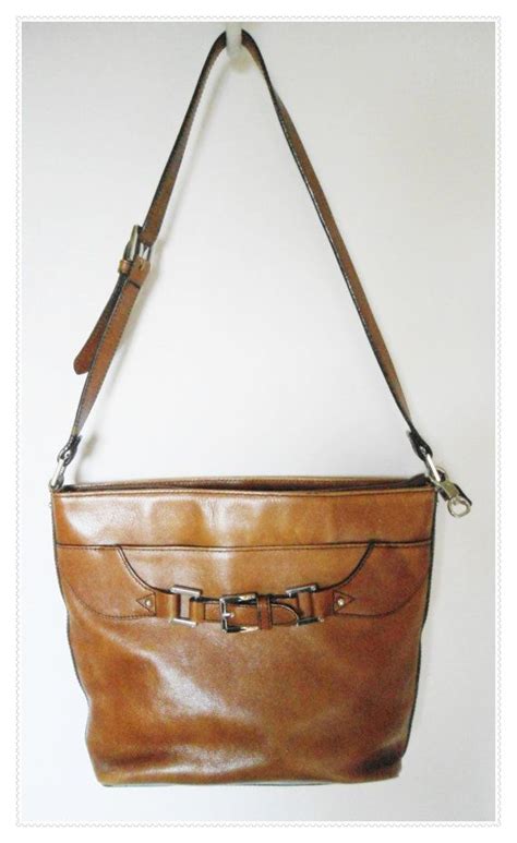 Vintage Etienne Aigner Brown Leather Shoulder Bag By Pursenbootz 69