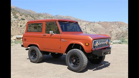 Icon New School Br 11 Restored And Modified Ford Bronco Youtube