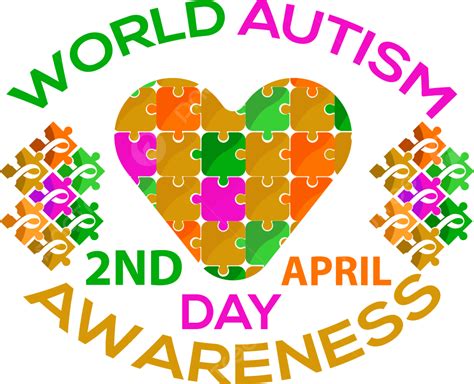 Día Mundial Del Autismo 2 De Abril Fondo Transparente Png Autismo