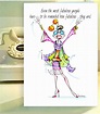 Funny Woman Birthday Cards Funny Birthday card Women - Etsy Italia