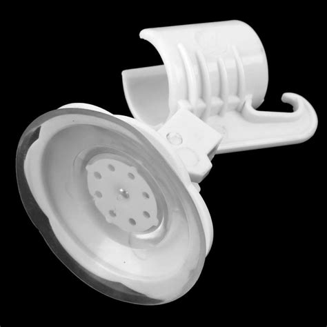 uxcell シャワーヘッド シャワーフックホルダー 家庭用 バスルーム プラスチック ゴム 吸着コップ 調整可能 ホワイト a17031300ux0433 ソウテン2号店 通販