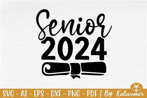 Senior 2024 Svg Gráfico Por Bdgraphics 02 · Creative Fabrica