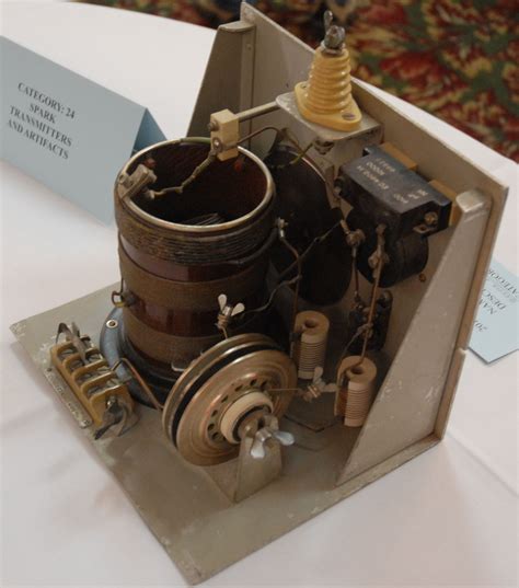 Officine Radio Marconi Ship Spark Transmitter Sw Radio Radios Spark