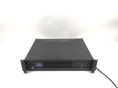 Qsc Dca1222 Dca 1222 Dual Channel Power Amplifier Reverb