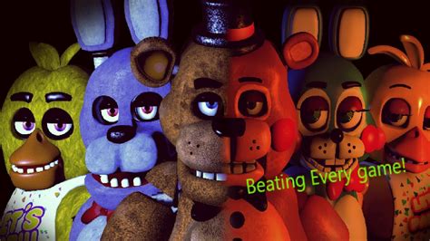 Beating Every Fnaf Game Pt3 Youtube