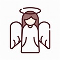 Angel, christmas, christmas angel, decoration, xmas icon - Download on ...