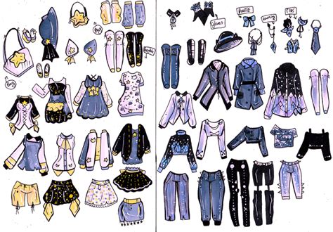 Mixandmatch Custom Clothes By Guppie Vibes On Deviantart Drawing