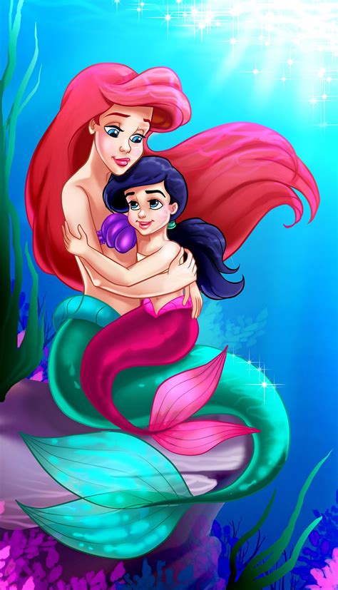 Ariel And Her Melody By Madam Marla On Deviantart Disney Princess Drawings Disney Princess
