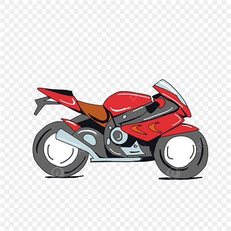 Free Motorcycle Vector Clipart Mailbox