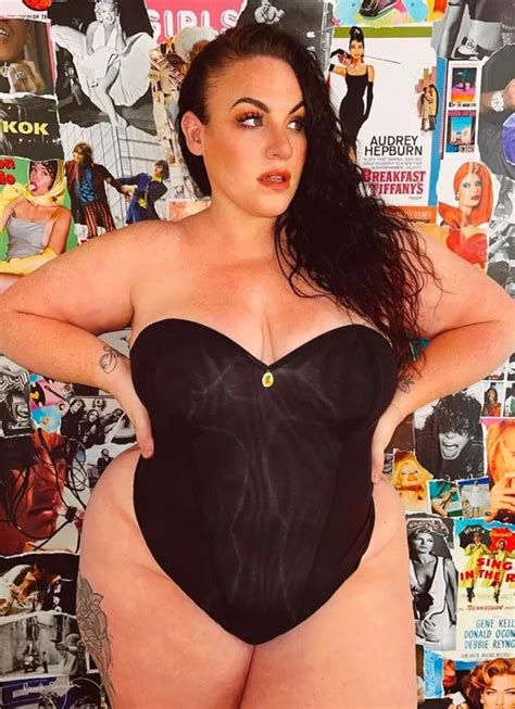 Plus Size Model Defies Haters As She Exposes Bod In Lingerie Daily Star