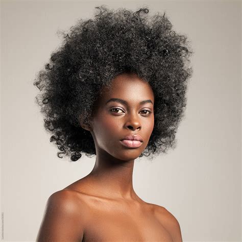Beautiful African Woman By Lumina
