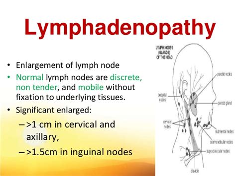 Cervical Lymph Node Swelling