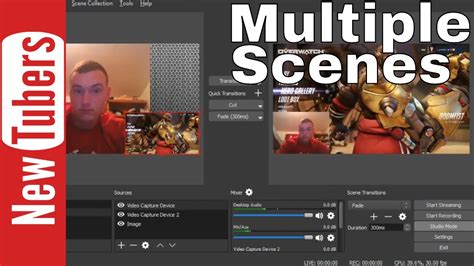How To Set Up Multiple Scenes In Obs Newtubers Tutorial Youtube