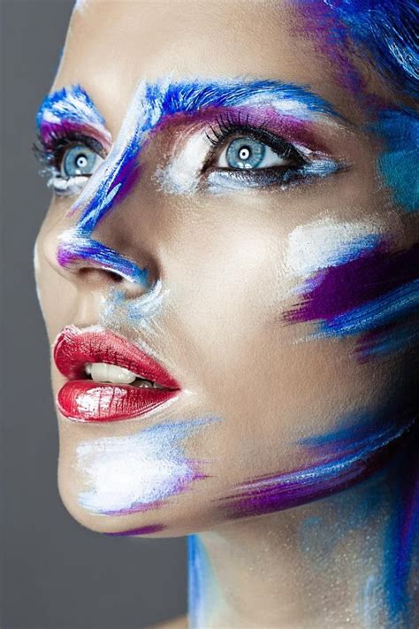 40 Crazy And Fun Face Painting Portraits Photography Makeup