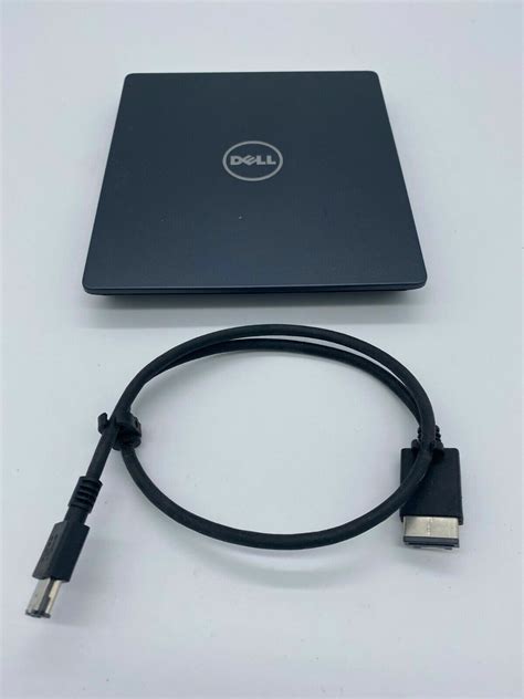 Dell Pd02s External Dvd Rw Optical Drive Esata Cable And Case Ebay