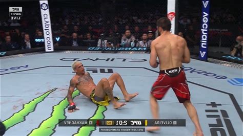 Islam Makhachev Submits Charles Oliveira Youtube