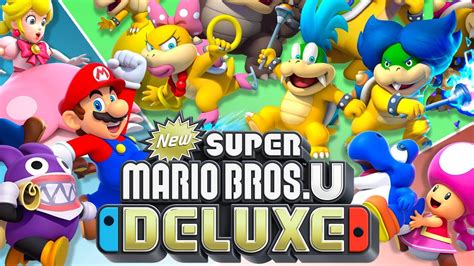New Super Mario Bros U Deluxe Nintendo Switch Youtube