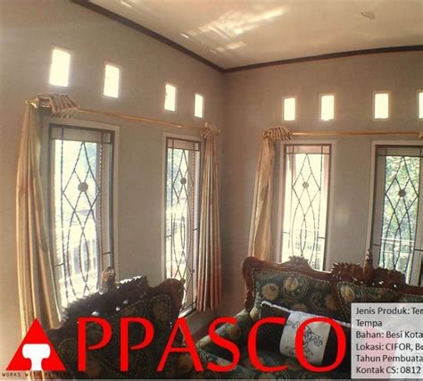 Dengan tambahan teralis ini membuat rumah anda akan menjadi lebih aman dan terlihat bagus. √ 30+ Teralis Jendela Besi Ulir (MODEL, HARGA/METER, GAMBAR)