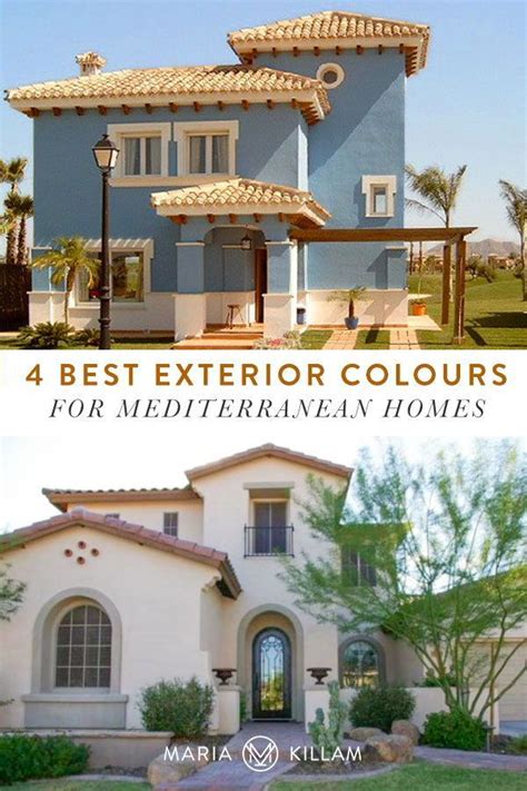 4 Best Exterior Colours For A Mediterranean Style House