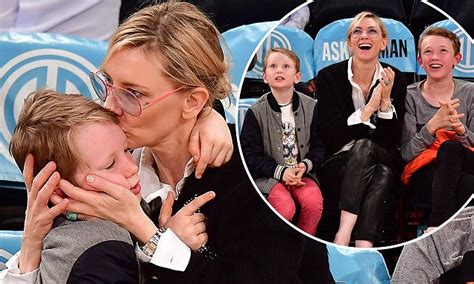 Cate Blanchett Puts On An Affectionate Display With Her Older Sons In