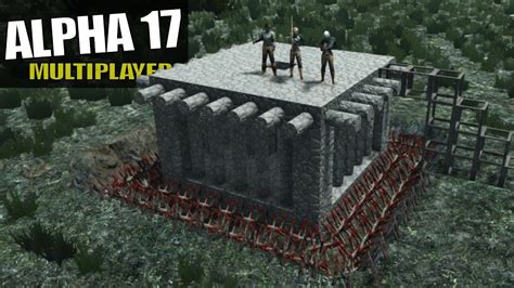 Jan 28, 2017 · the walls must keep you hidden during the day. ALPHA 17 | HOW WILL THIS BASE WORK? | 7 Days to Die Multiplayer Alpha 17 Gameplay | E07 ...