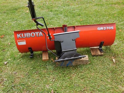 Kubota Garden Tractor 48 Inch Snow Plow Gr2705 Fits Kubota Gr2000