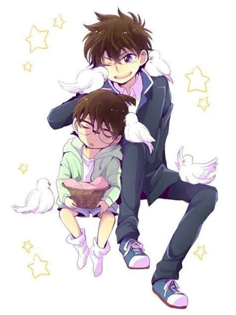 Imagenes Kaito X Shinichi In 2022 Detective Conan Kaito Conan