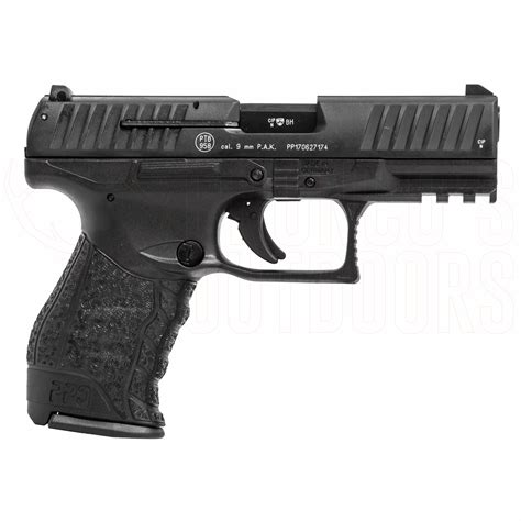 Umarex Walther Ppq 9mm Blank Pistol Broncos Outdoors