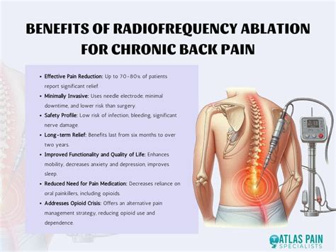 The Benefits Of Radiofrequency Ablation For Chronic Back Pain Atlas