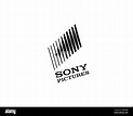Sony Pictures Motion Picture Group, rotated logo, white background ...