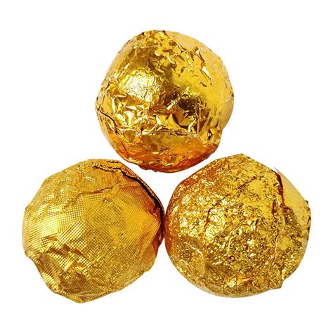 Golden Aluminum Foil Candy Chocolate Cookie Wrapping Tin Paper