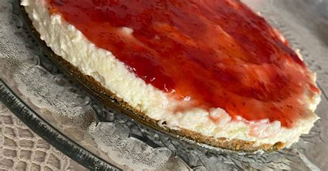 Cheesecake γρήγορο χωρίς ψήσιμο 🍓 συνταγή από τοντην Αννούλα Άννα