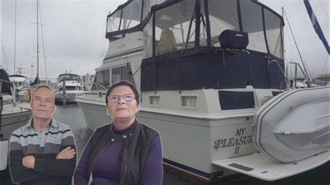 Retired Couple Choose To Live On A Boat Instead Of A House Youtube