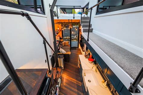 Top View Of This Ultra Modern Tiny House Tiny House Swoon