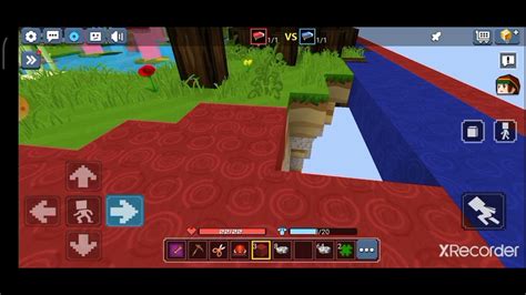 Blockman Go Bedwars Fİllng The Whole Map Youtube
