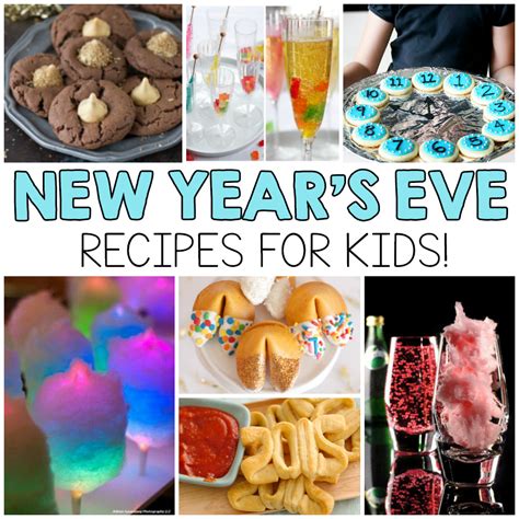 New Years Eve Recipes For Kids I Heart Arts N Crafts New Years Eve