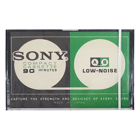 Sony Ab C 90 1976 78 Ferric Blank Audio Cassette Tapes Retro Style