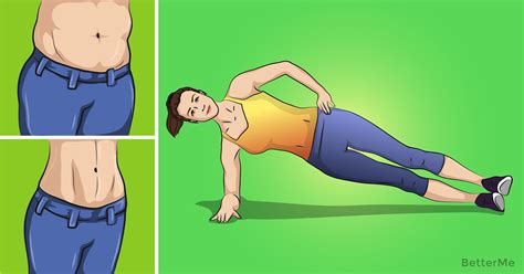 these 10 exercises can help you reduce muffin top at home