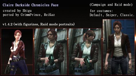 Claire Darkside Chronicles Face Campaign And Raid Mode At Resident