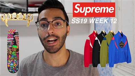Supreme Ss19 Week 12 Droplist Review Youtube
